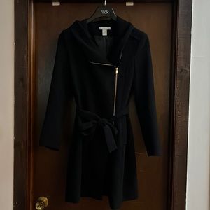 Black trench coat